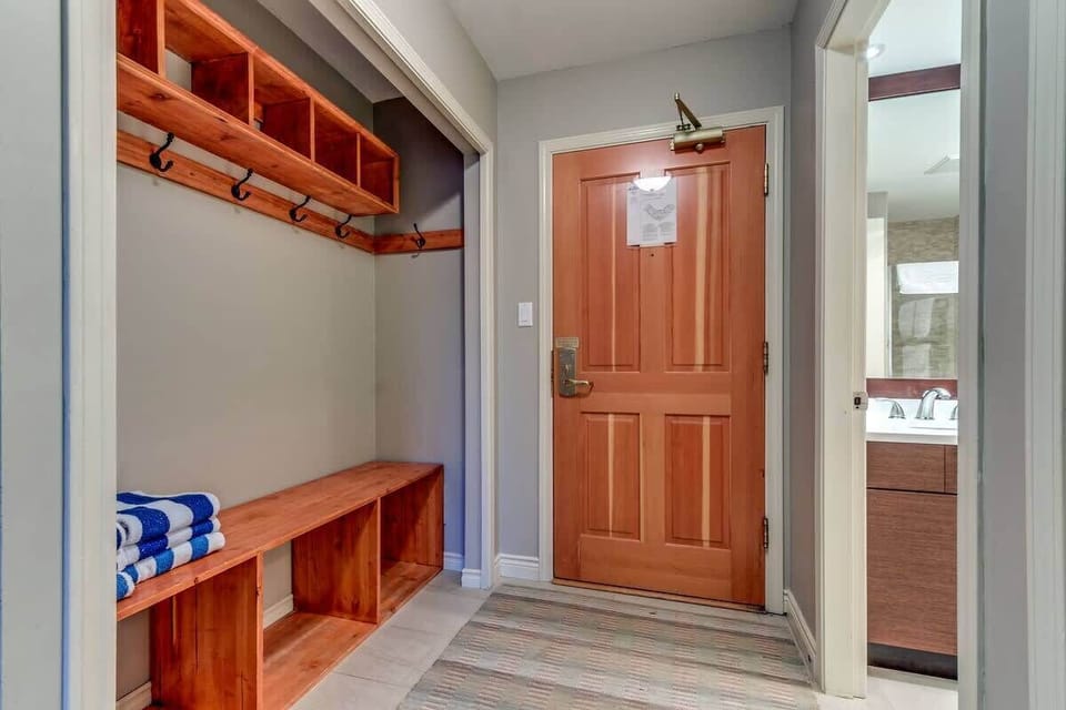Entrance to Unit - Lots of Storage!- Greystone Lodge Unit 216