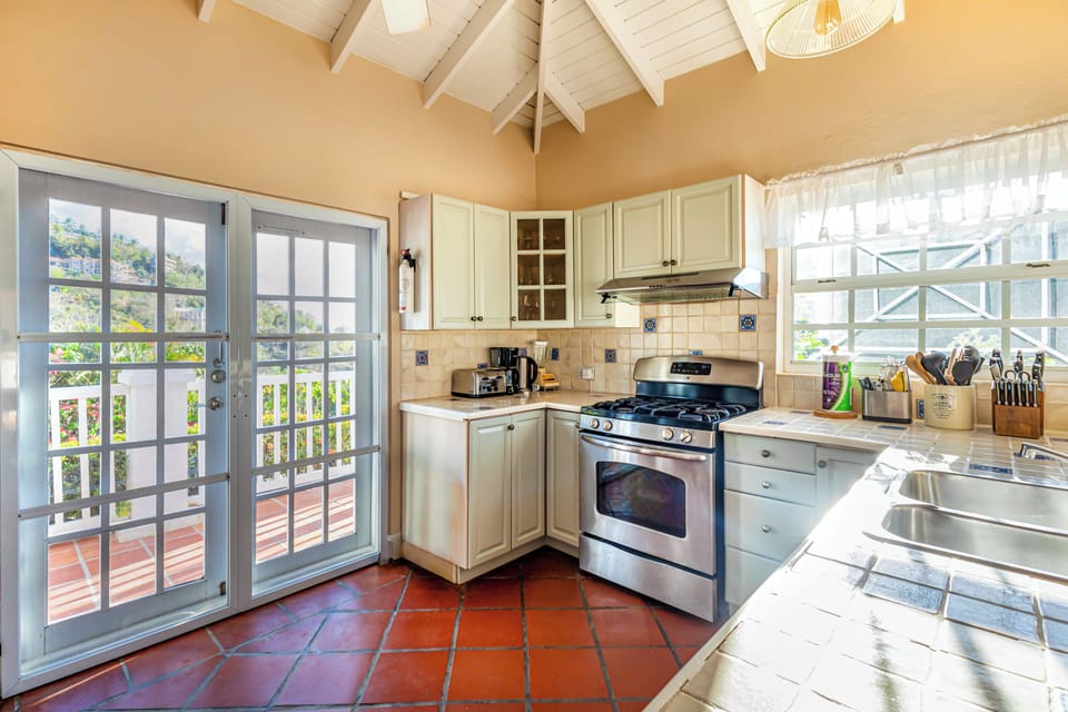 Upper level kitchen