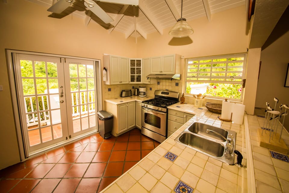 Upper level kitchen