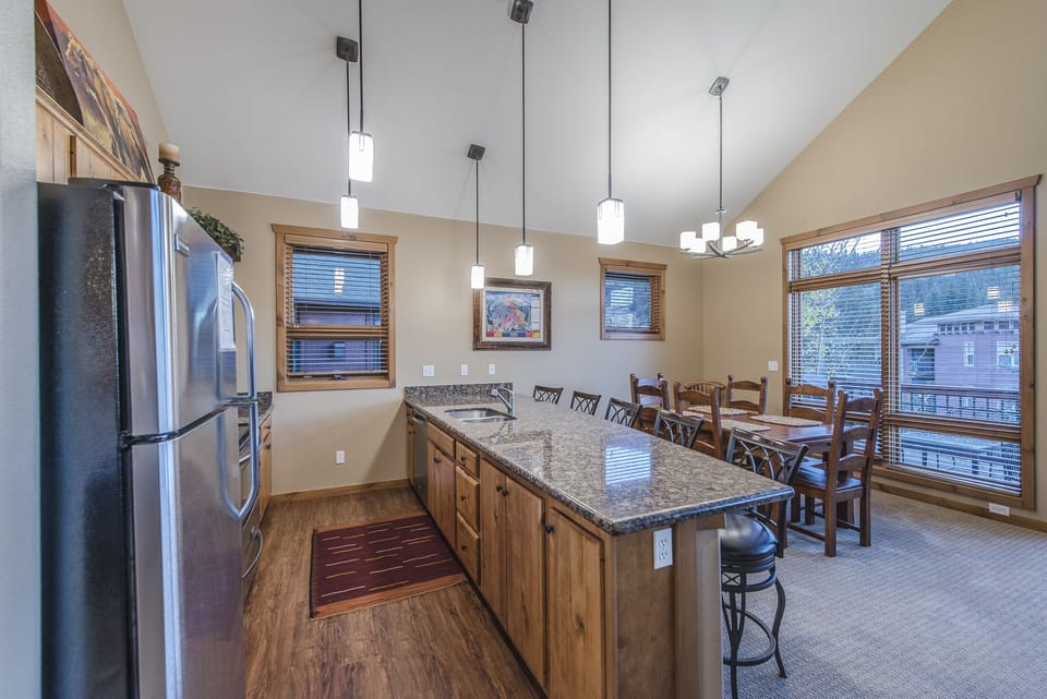 Kitchen - Coffee maker, toaster, mixer, and a variety of cooking utensils are also available.
