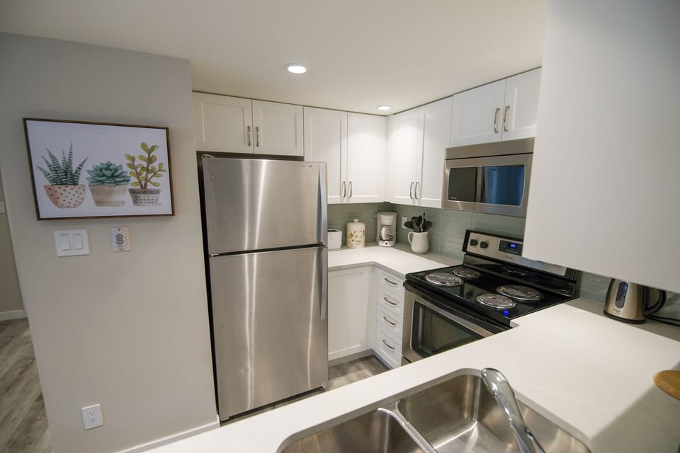 Fully equipped kitchen