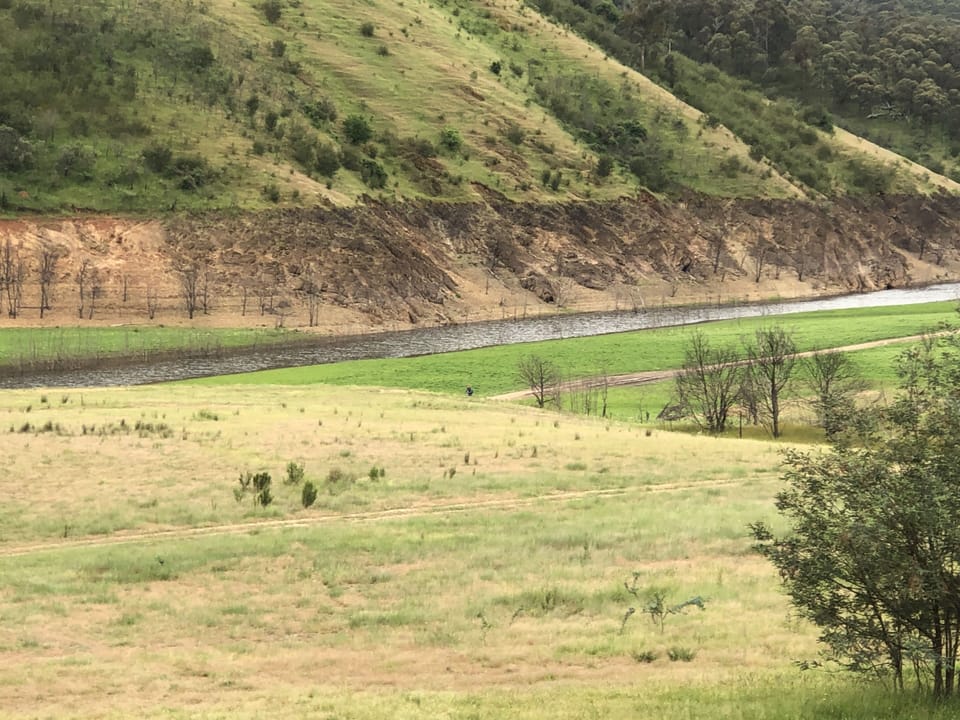 Howqua river - Water level at 40%