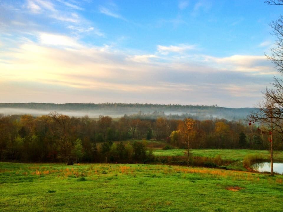 Beautiful views all along the property. 