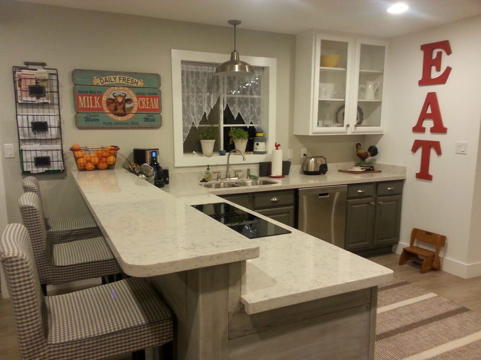 Plenty of work space..