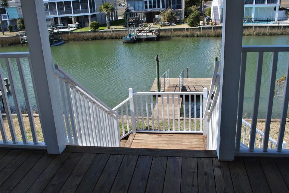 Floating Dock on the Canal