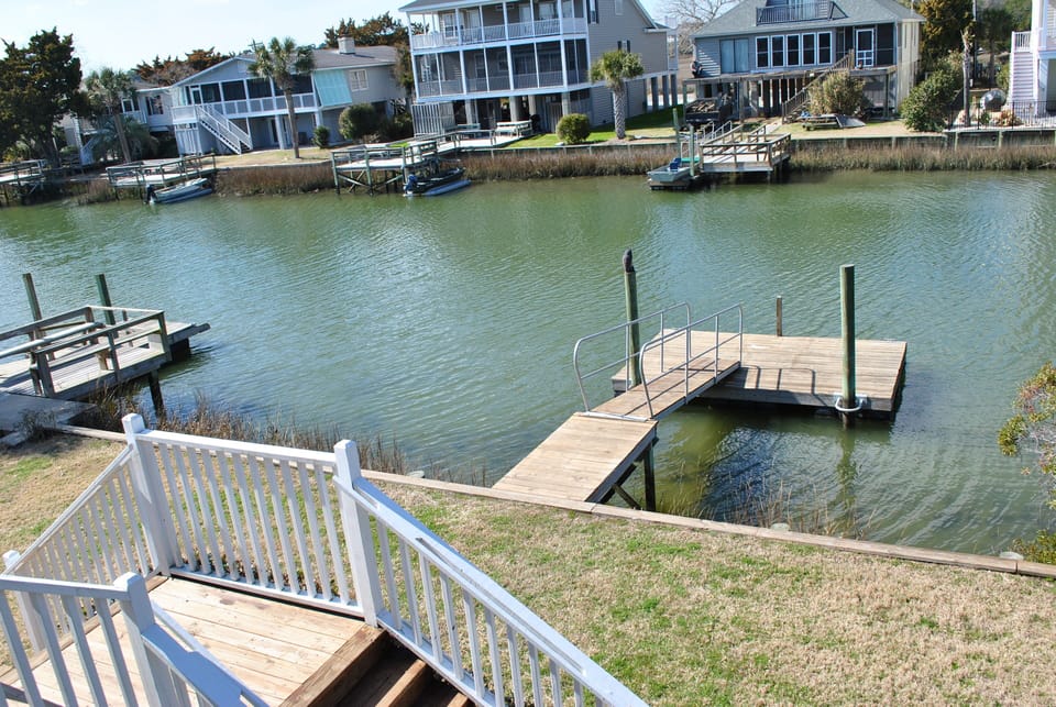 Floating Dock on the Canal