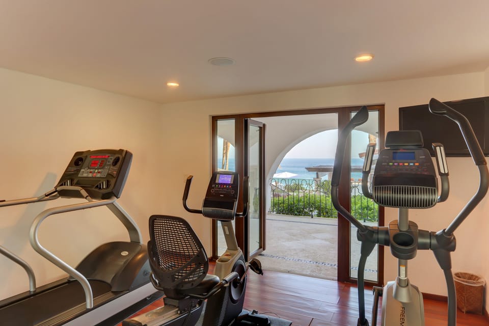 Gym; Where else can you watch whales breach while doing your cardio?