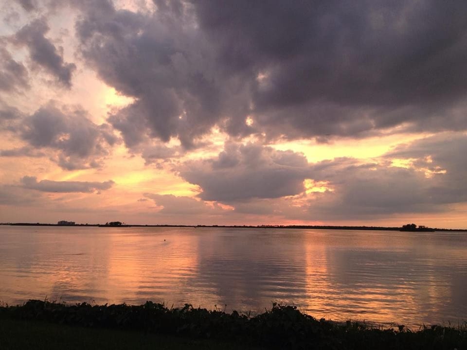 Watch remarkable sunsets from the dock or lawn
