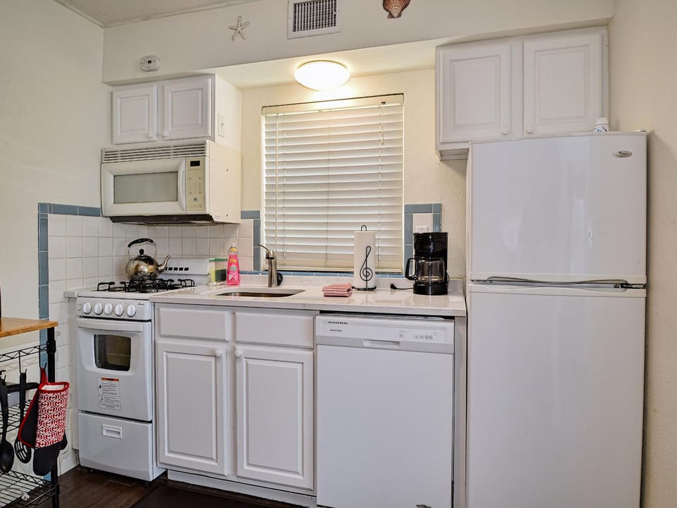 Enjoy the benefit of a kitchen in your vacation rental.