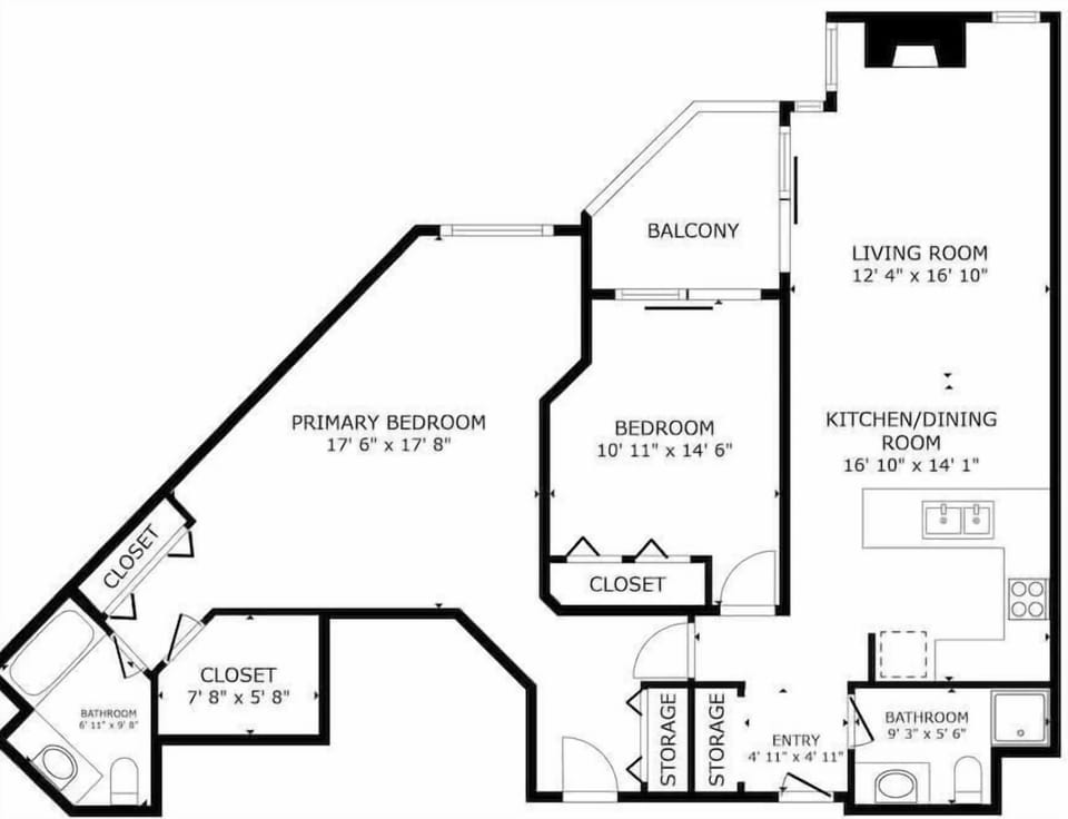 Floor Plan Greystone Lodge Unit 333