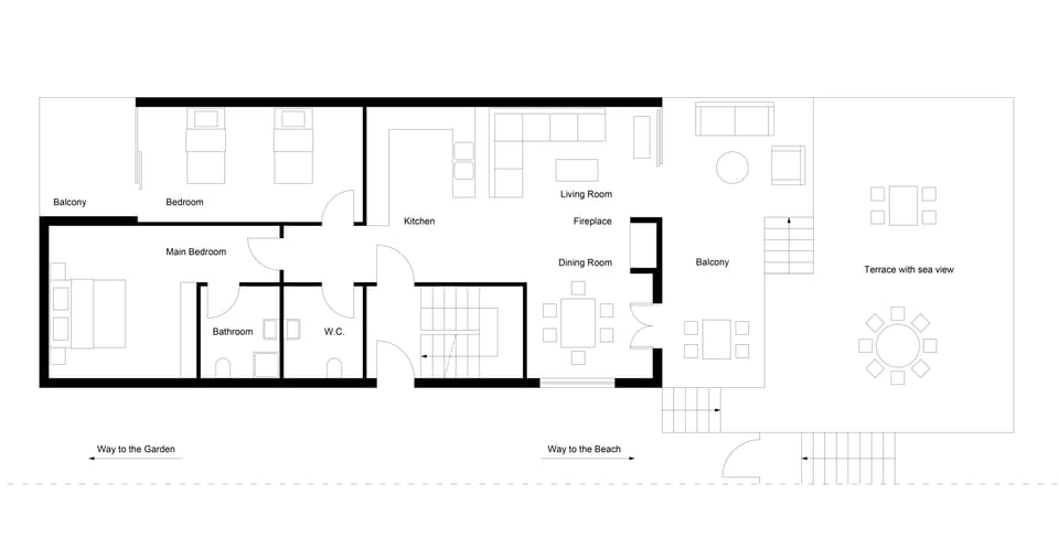 plan of the house