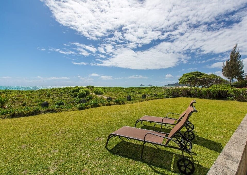 Beach View from Yard