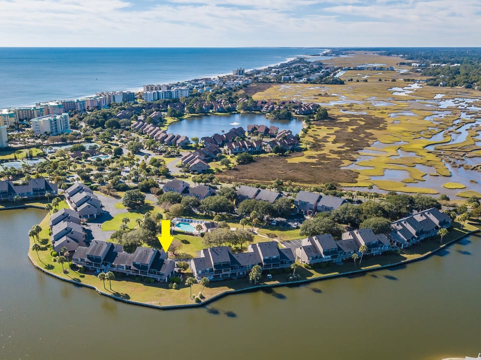 Osprey Watch Villas Community Overlooking the Fishing Lake