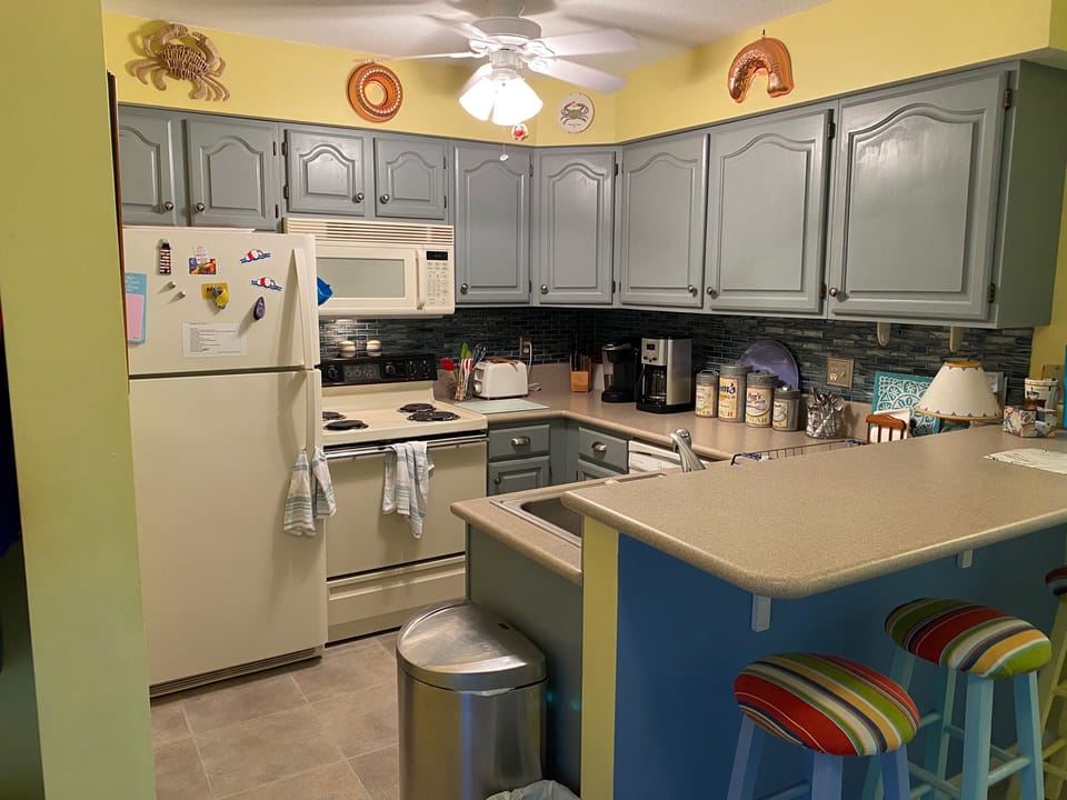 Well-equipped kitchen