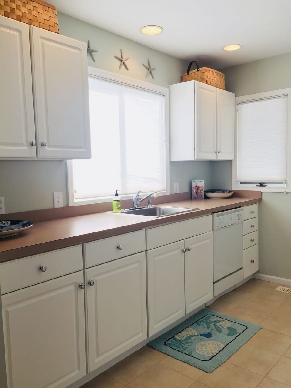 Clean, Well Stocked Kitchen