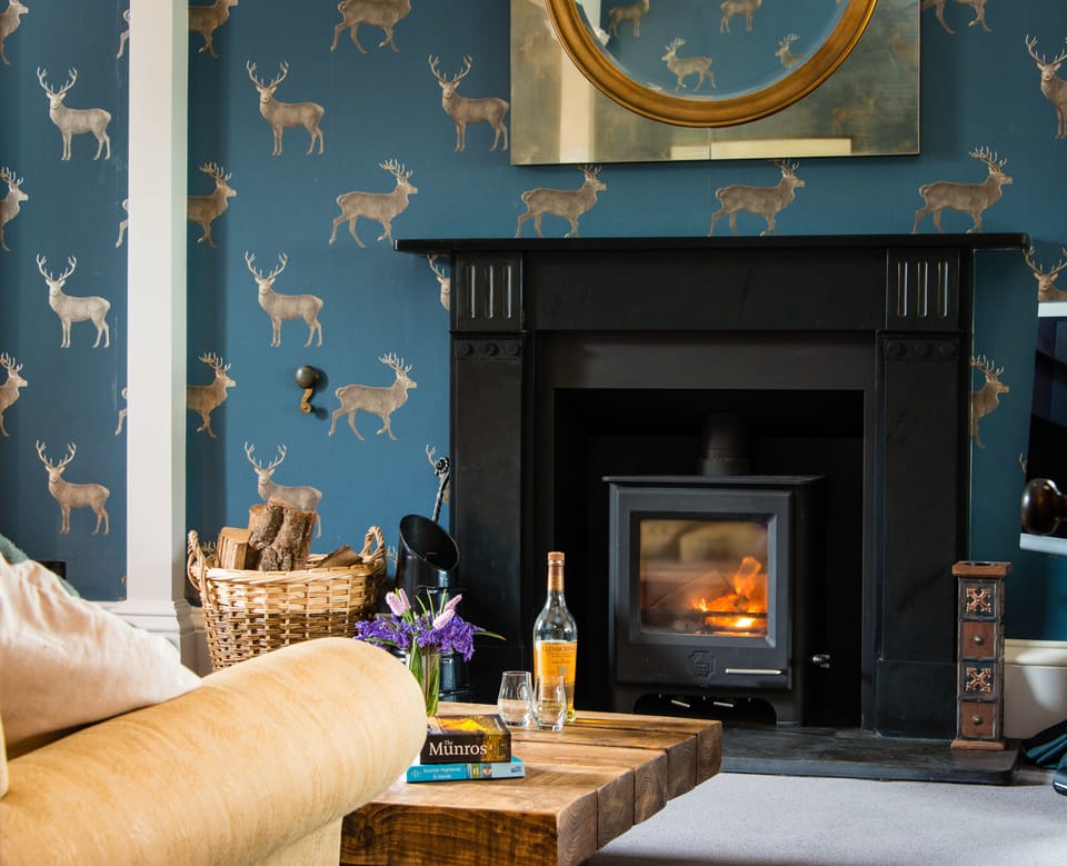 Drawing Room - cosy by day and by night