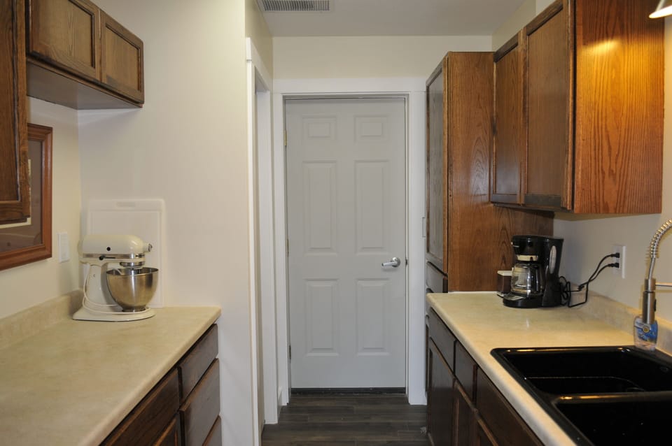 Pantry area of Elk Suite with second sink, coffee area and plenty of storage