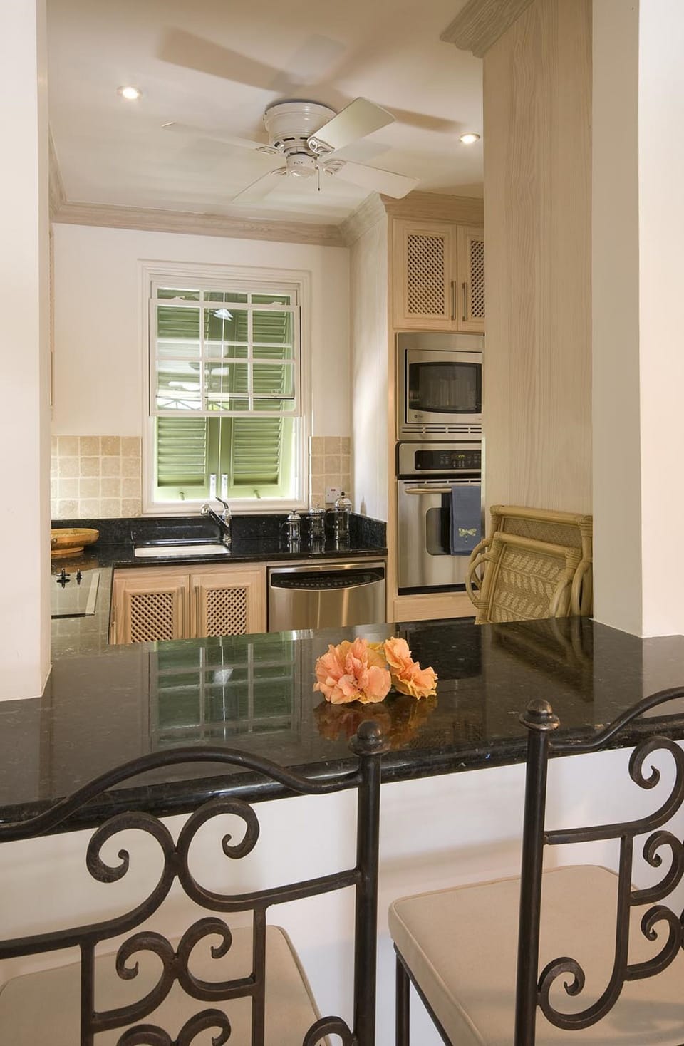 View of Kitchen from Living Area