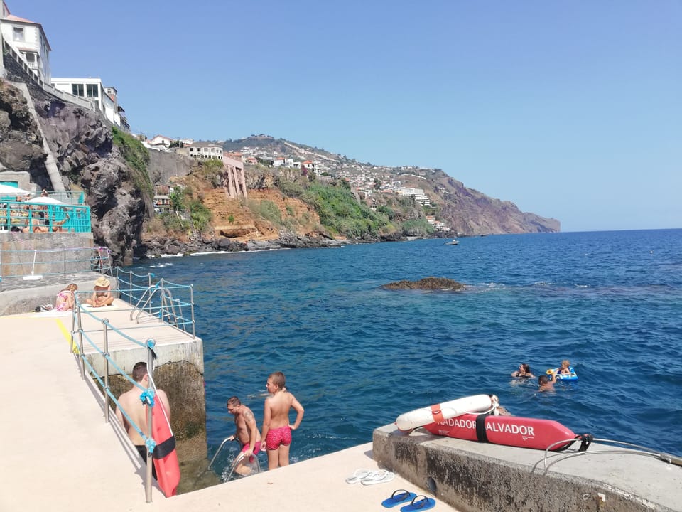 "BBC" Great place to swim in Funchal (Old Town), in a short walk distance