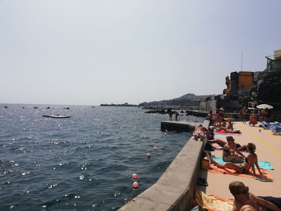 "BBC" Great place to swim in Funchal (Old Town)