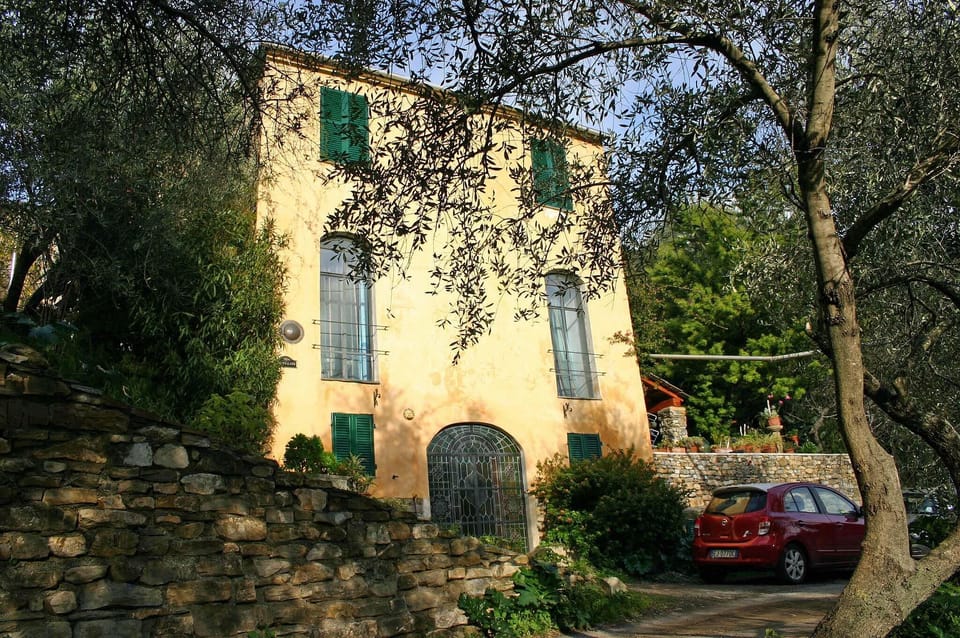 Front of apartment