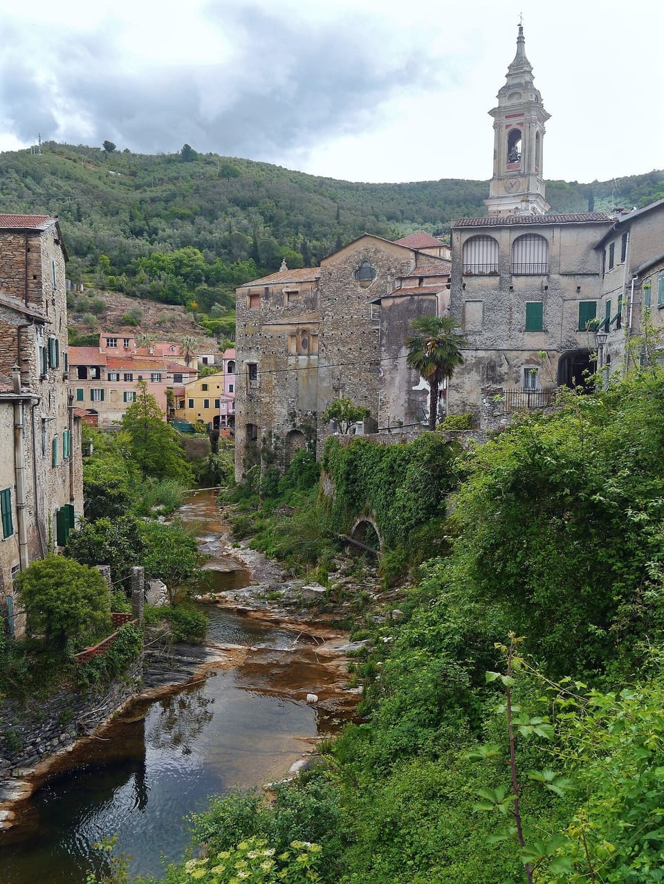 Nearby village Dolcedo