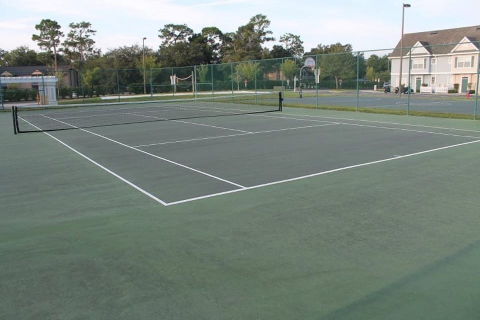 Tennis courts and sand volleyball