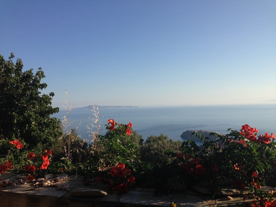 View from kitchen terrace terrace 