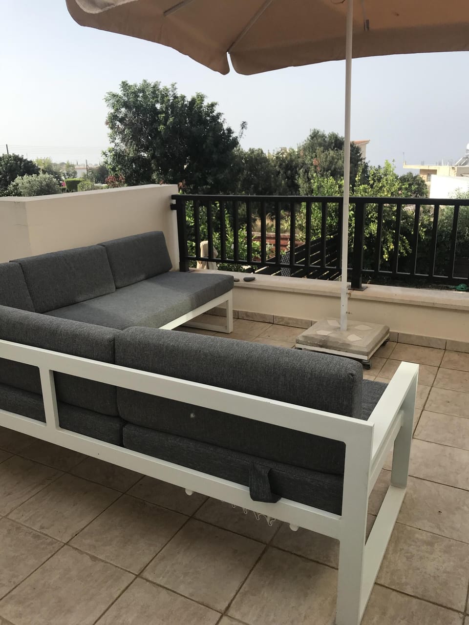 First floor terrace