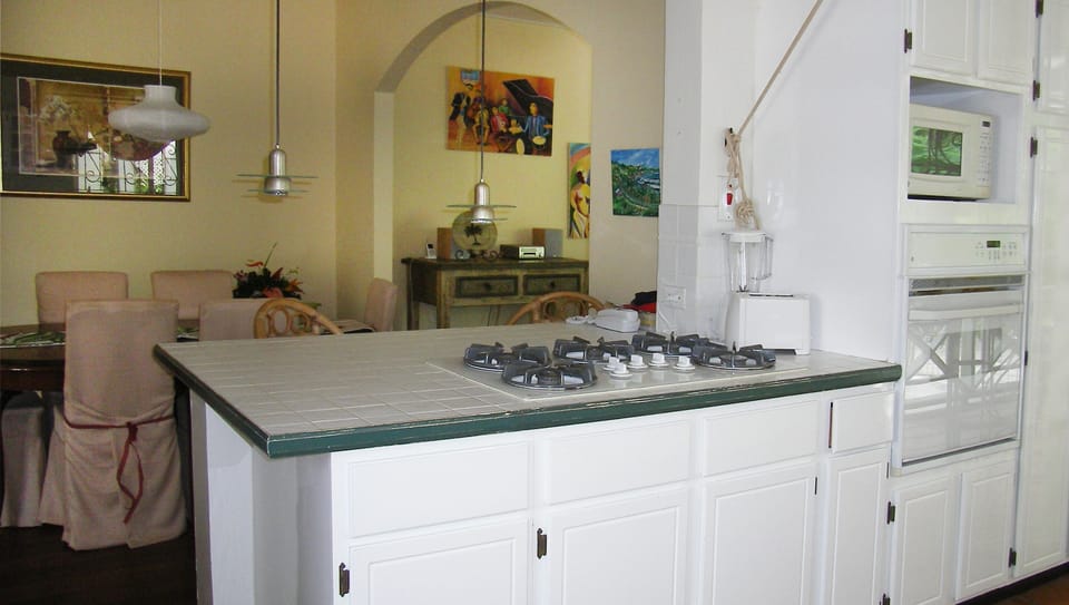 well equipped kitchen