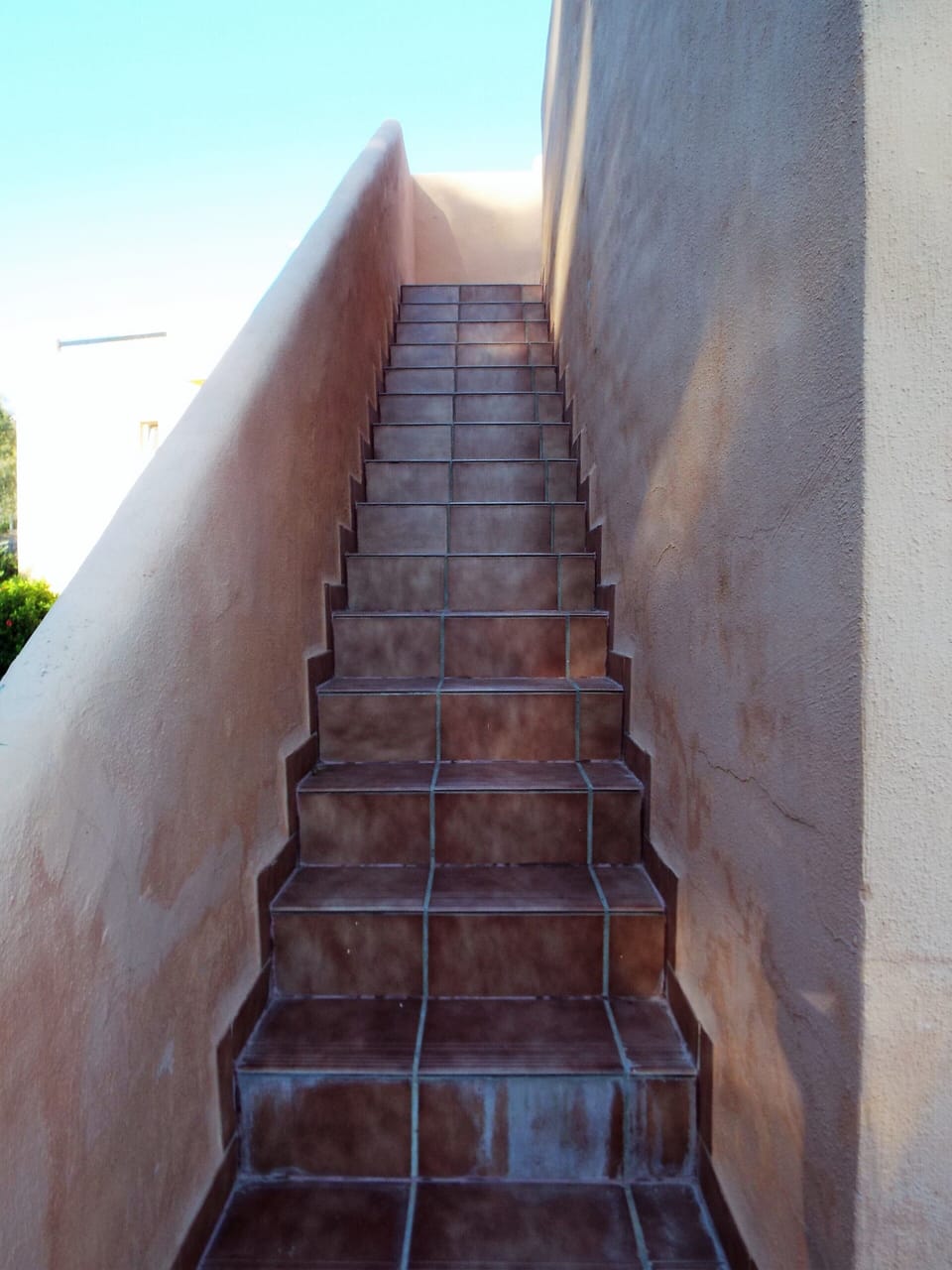 stairs to roof terrace