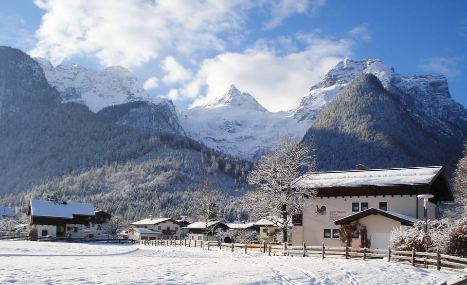 The house in winter