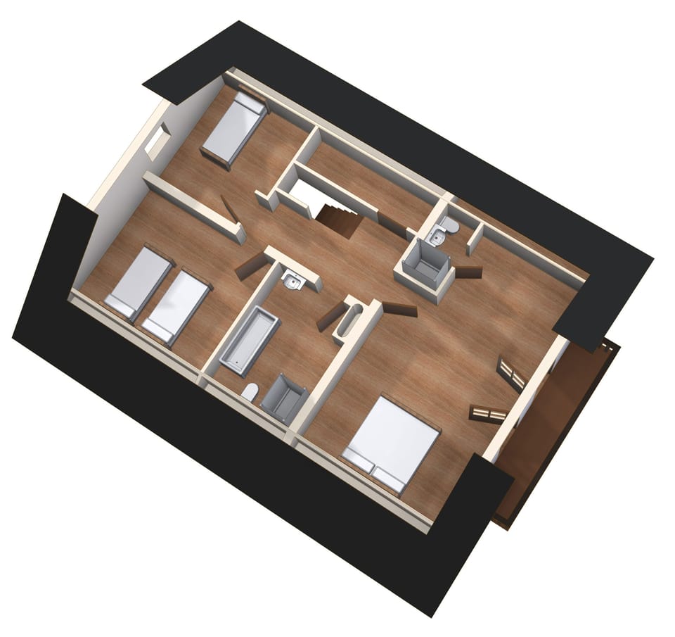 Hunters House, Lofer Top Floor