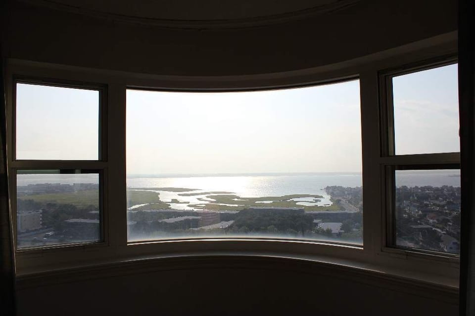 View of bay from master bedroom