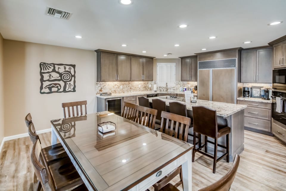 Dining Room table seats 8