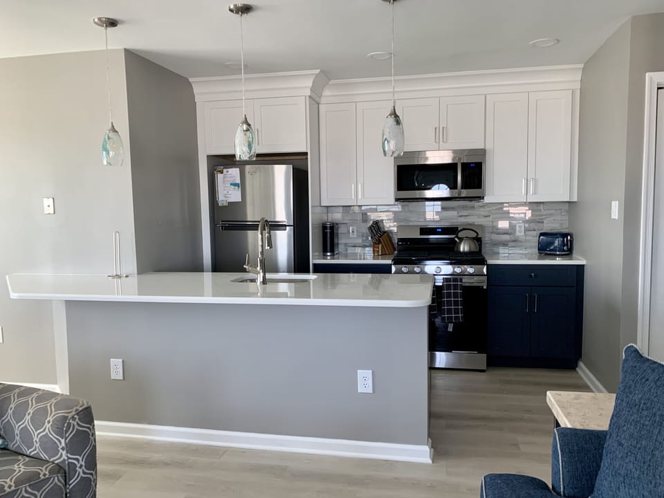 Brand new kitchen.