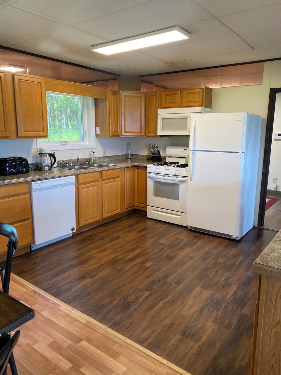 Upstairs kitchen