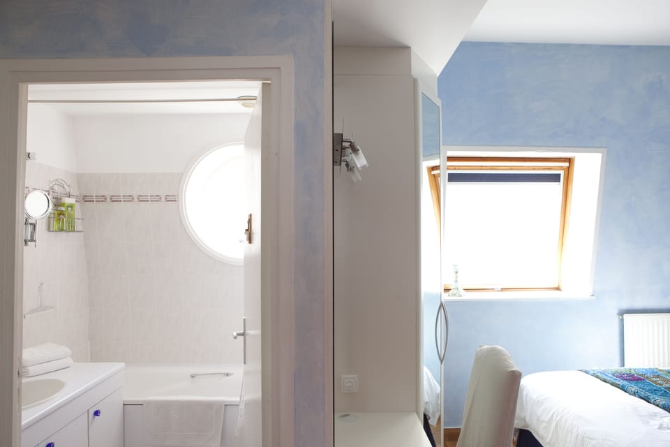 Your ensuite bathroom. The toilet is separate.