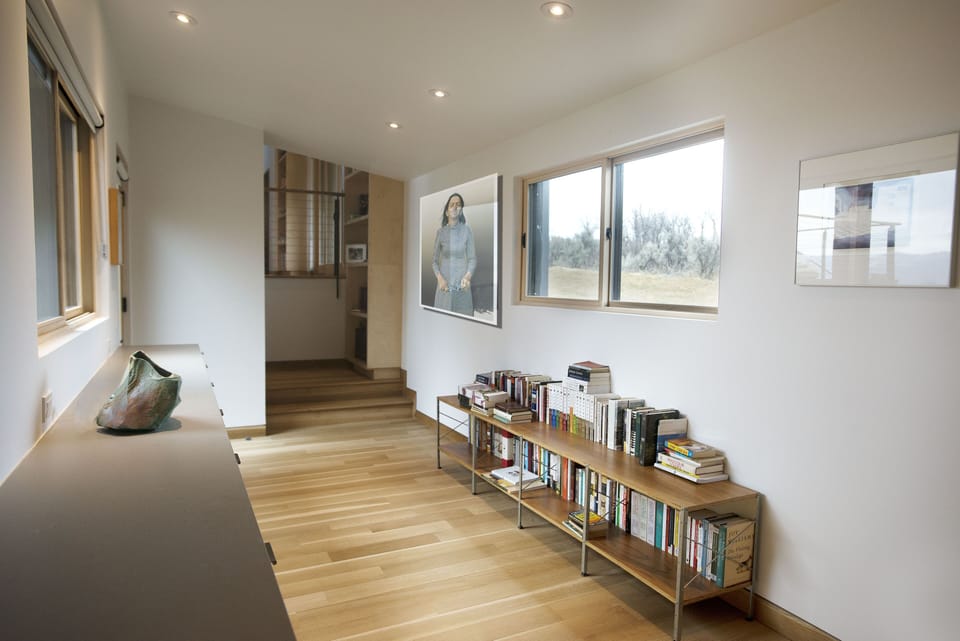 Hall, utility area, laundry area is adjacent 