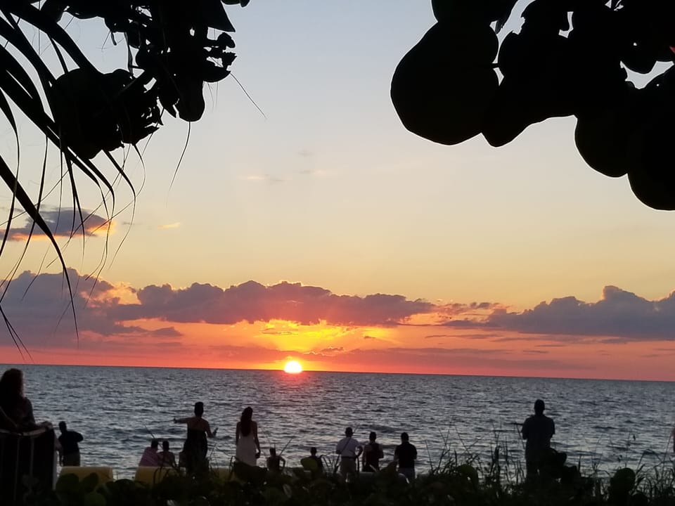 Sunset at Vanderbelt Beach