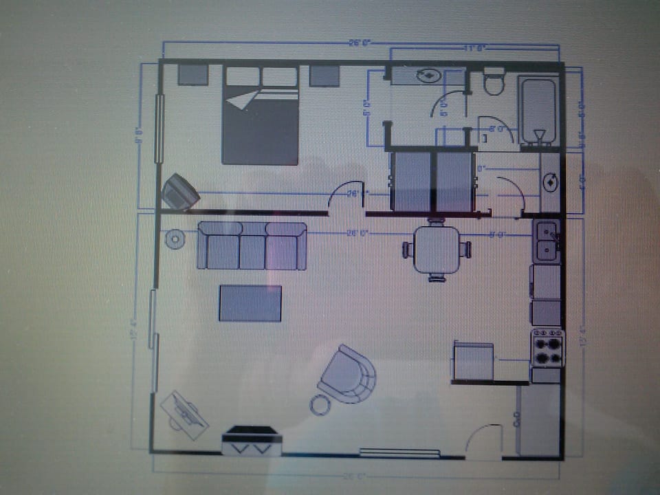 Floorplan of condo