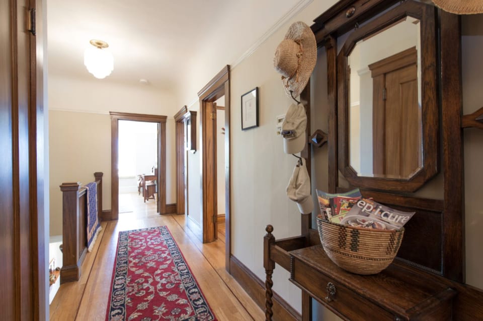 Long hallway separates the two bedrooms, allowing for lots of privacy.