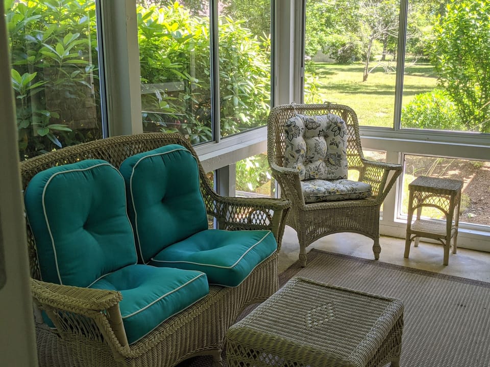 Enjoy Cape breezes on the porch
