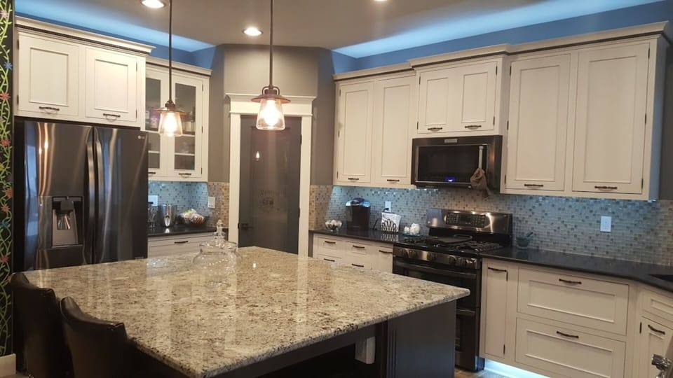 Modern, gourmet kitchen