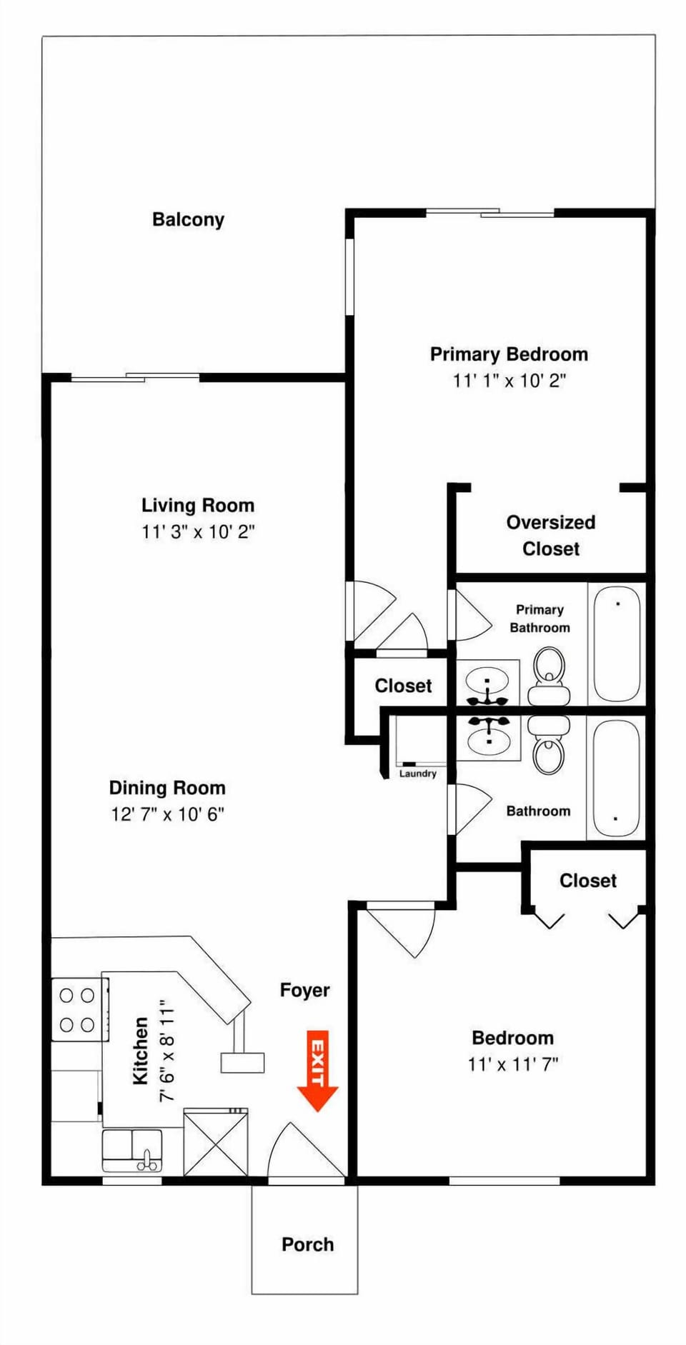 Third Floorplan Layout