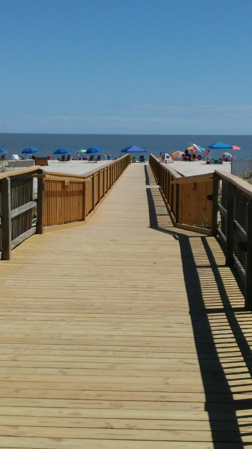 New board walk from pool/pool bar out to the beach