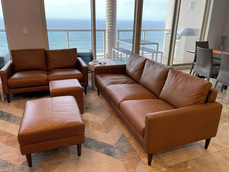 New leather seating - Spring 2024