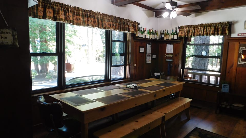 Dining room table - as you enter large dining table on right, kitchen to left