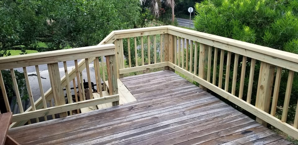 Deck Upstairs