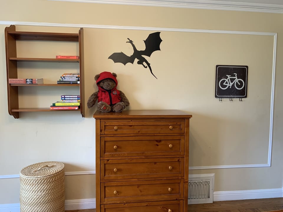 bedroom two on the main level